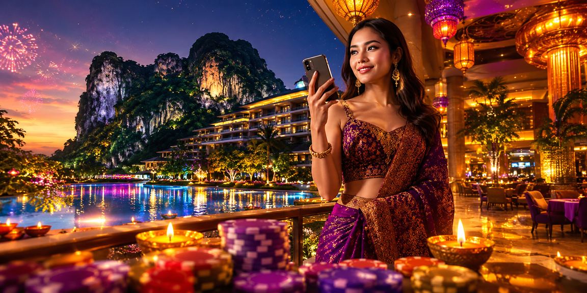 Pengguna di Ipoh mengakses bonus kasino dalam talian melalui telefon pintar